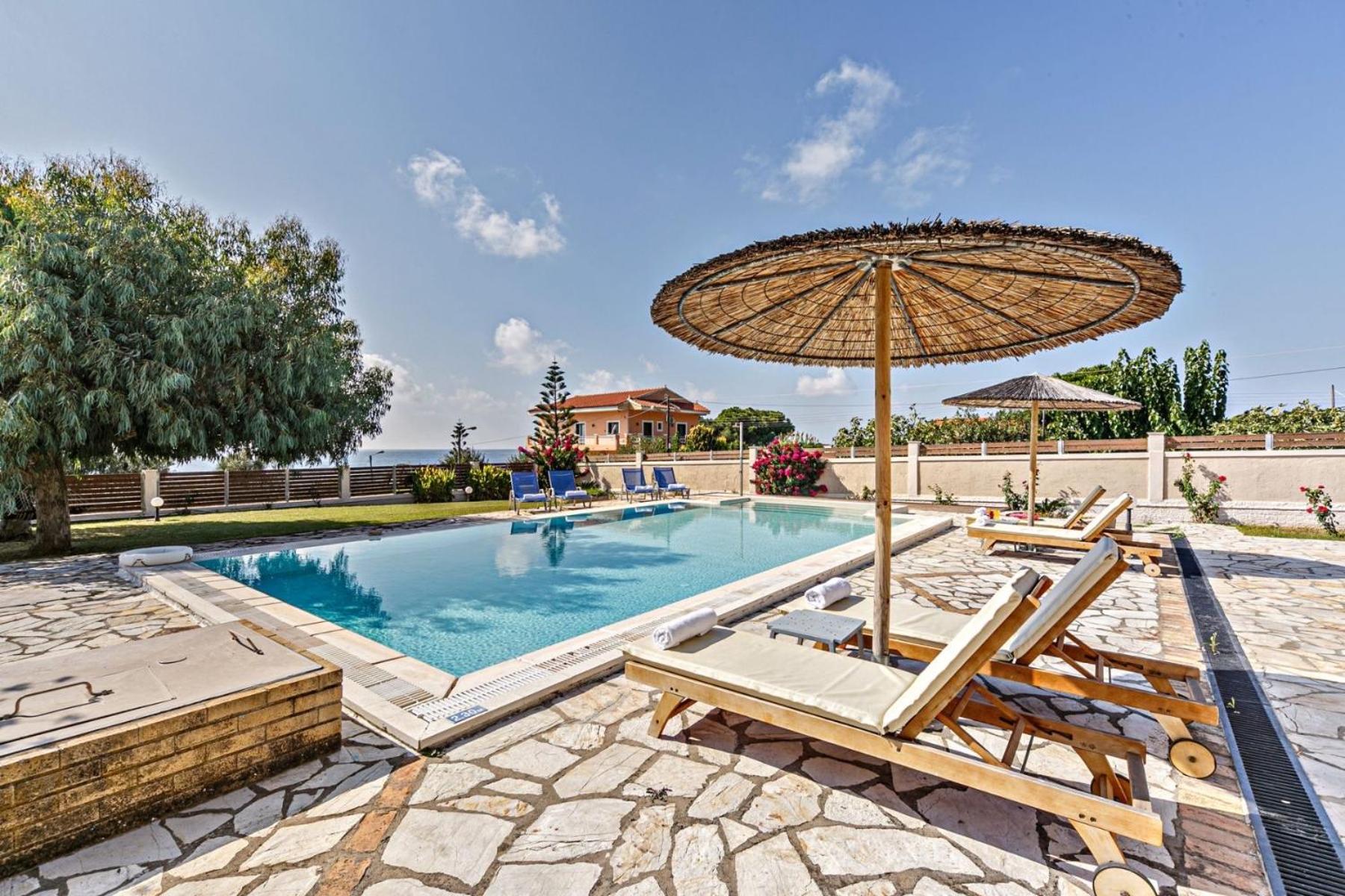 Skidi Beach House Ágios Matthaíos Buitenkant foto